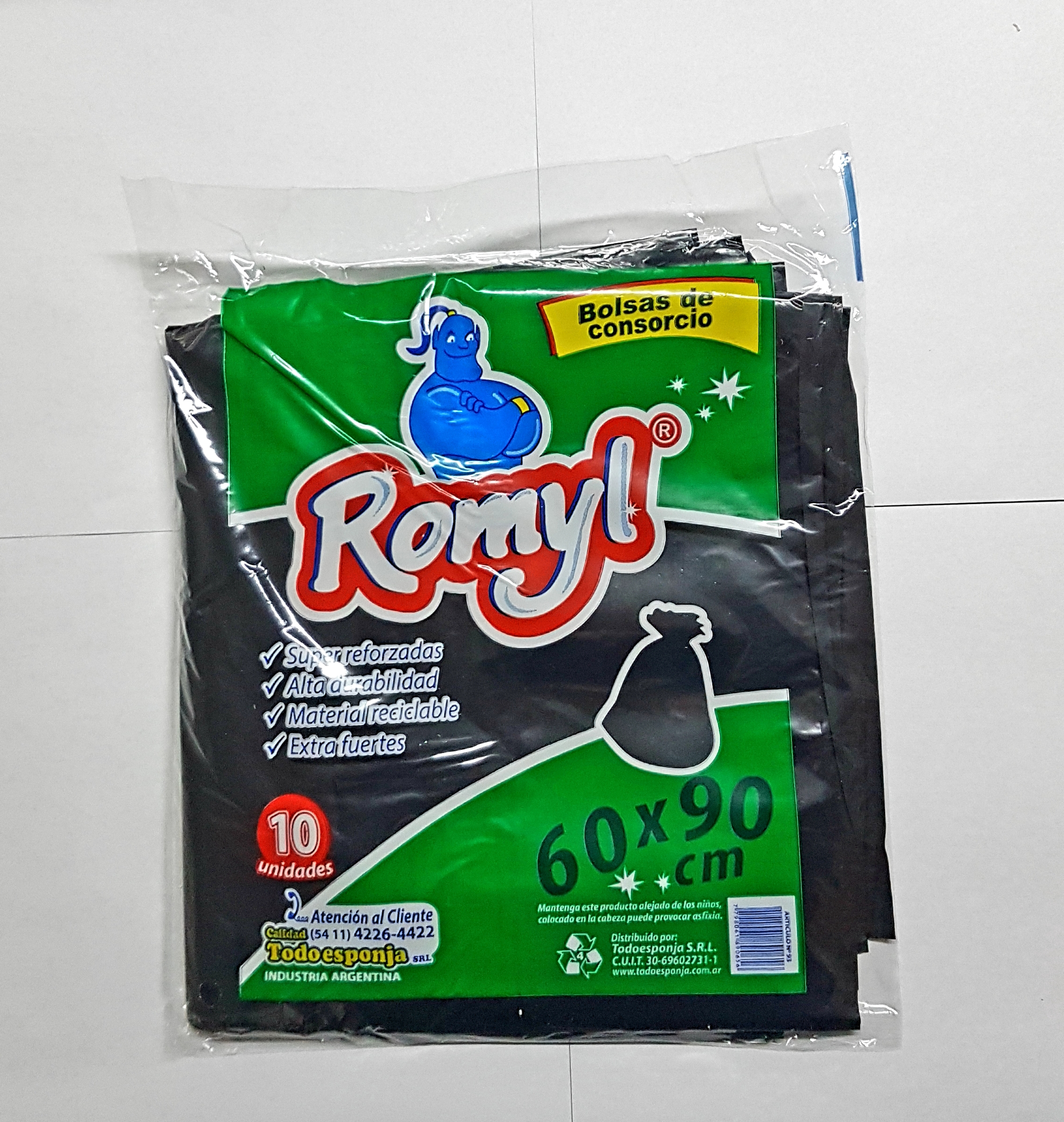 BOLSA DE CONSORCIO NEGRA 60x90 SUPER 