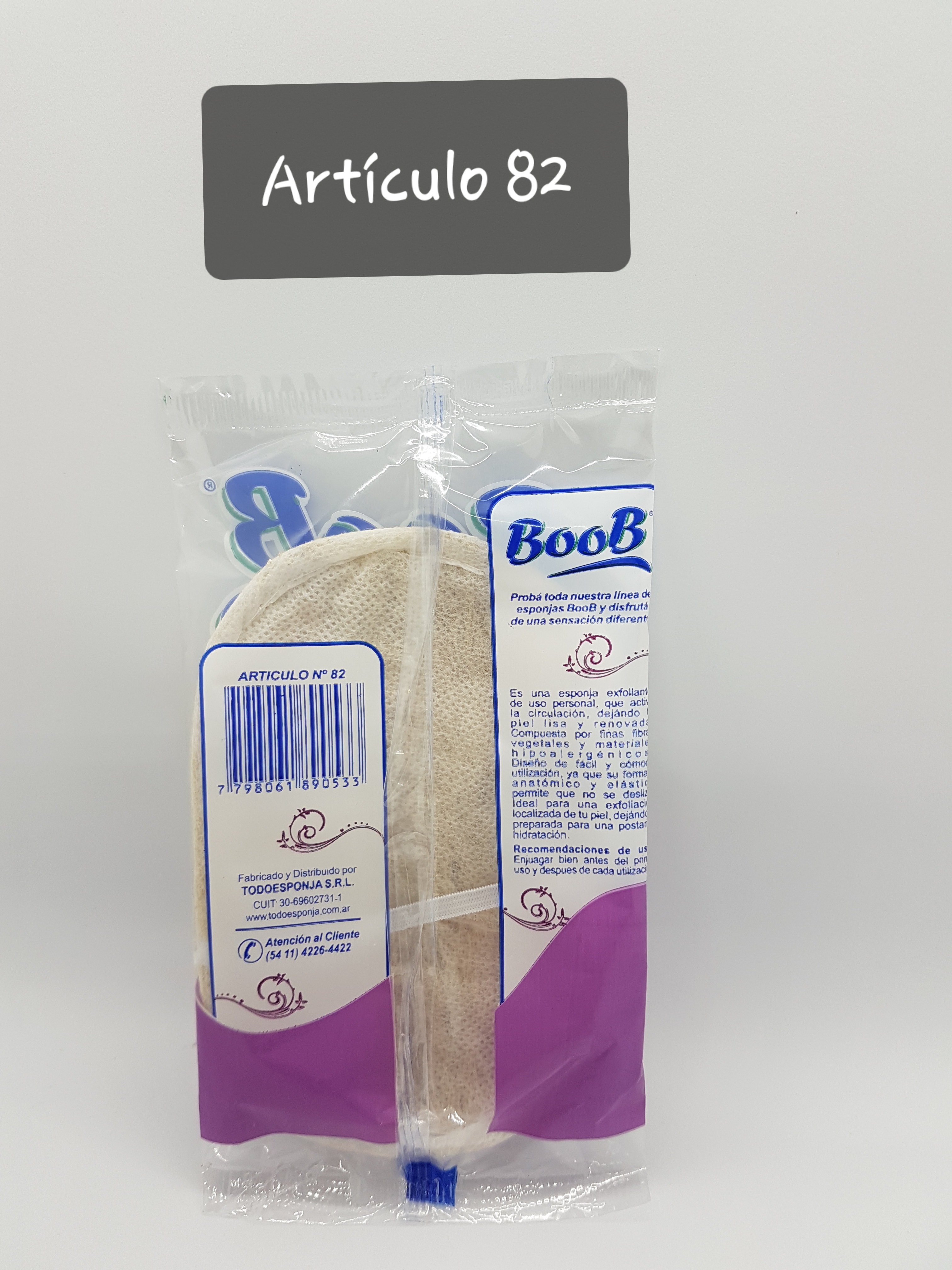 MANOPLA PERSONAL CON VEGETAL MEDIANA