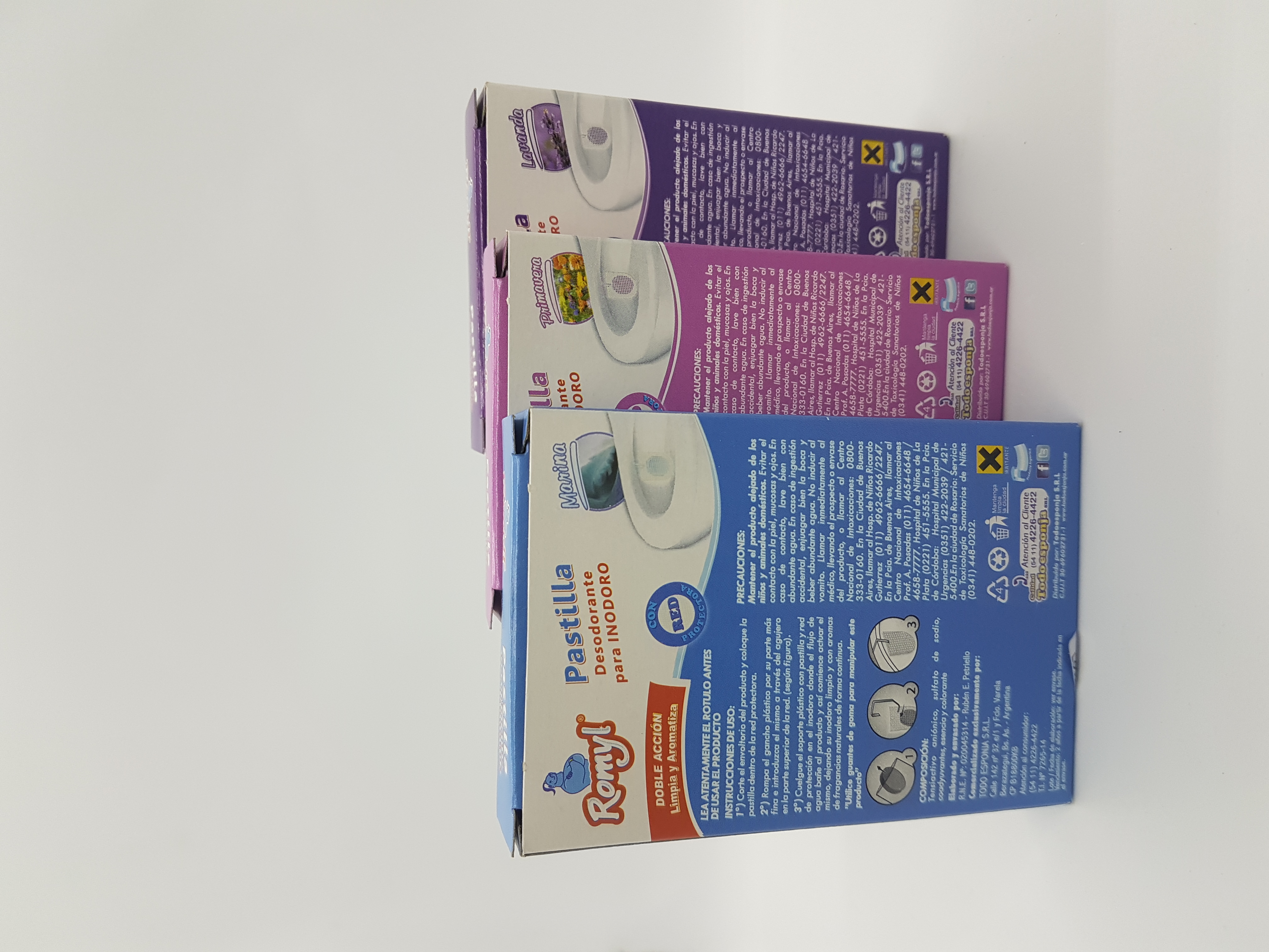 PASTILLA PARA INODORO CON RED SURTIDA 