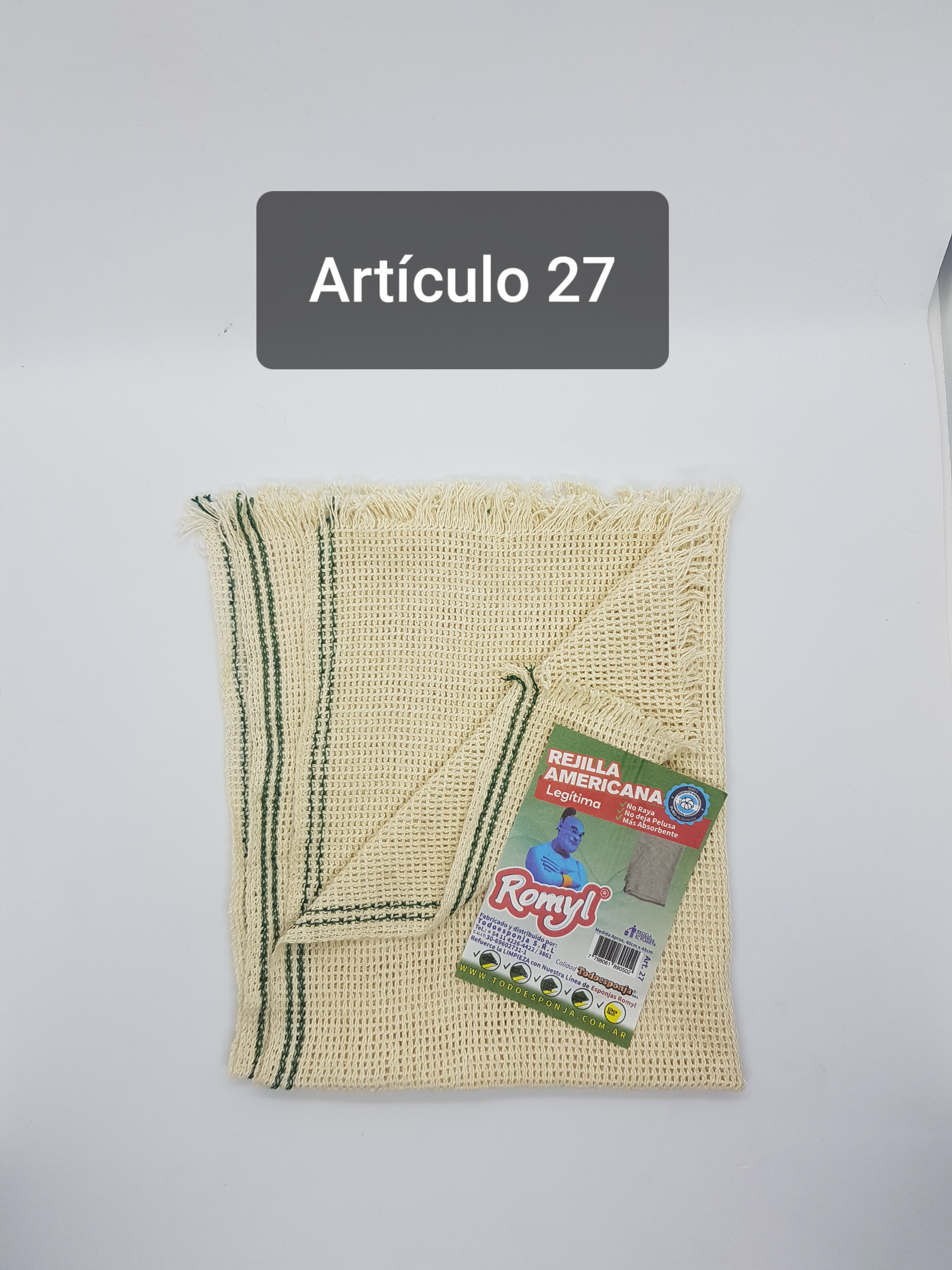 REJILLA AMERICANA 40x45cm. 